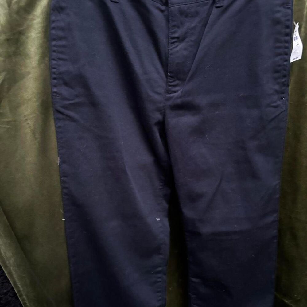 Gap Men's Navy and Black Trousers